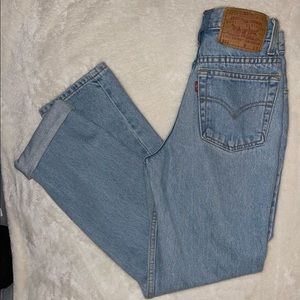 Levi size 1 medium blue denim